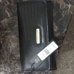London fog wallet, black